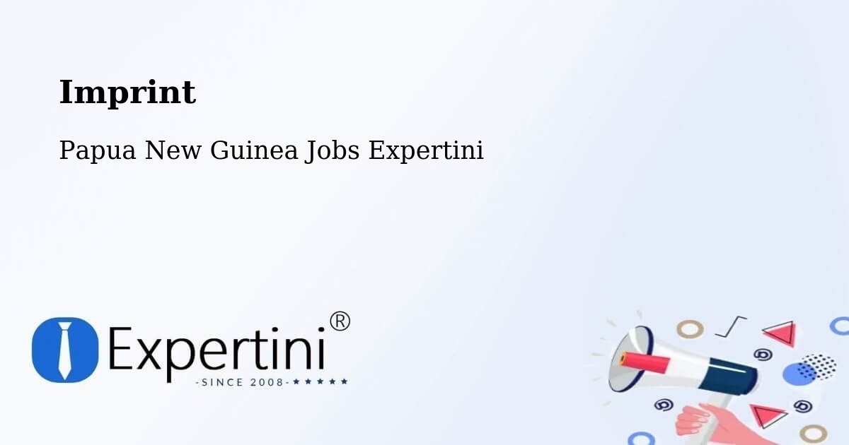 Imprint – Aitape - Papua New Guinea Jobs Expertini